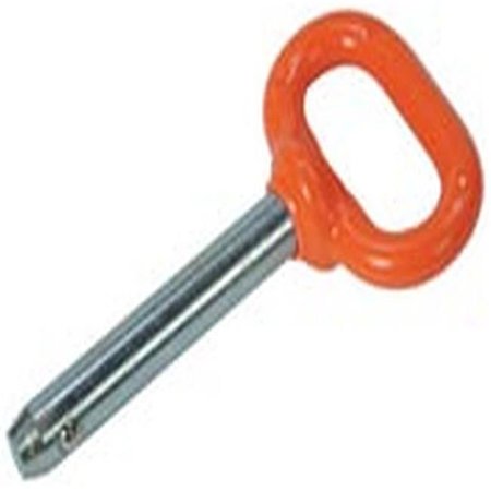 DOUBLE HH Double HH 85333 .63 x 3 in. Orange Handle Detent Pin 187833